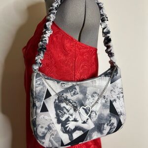 Y2K Inspired Coquette Baguette Bag With Charm Handmade In Texas Purse